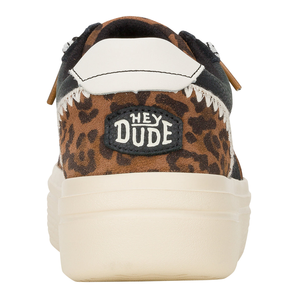 Women Hudson Lift Luxe - Black/Leopard | HEYDUDE