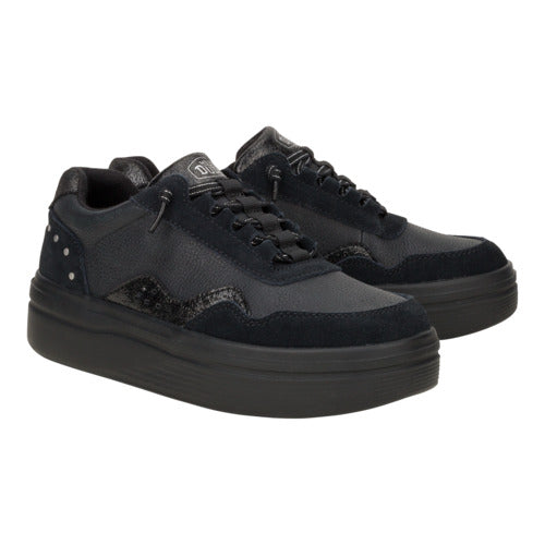 Women Hudson Lift Luxe - Black/Black | HEYDUDE