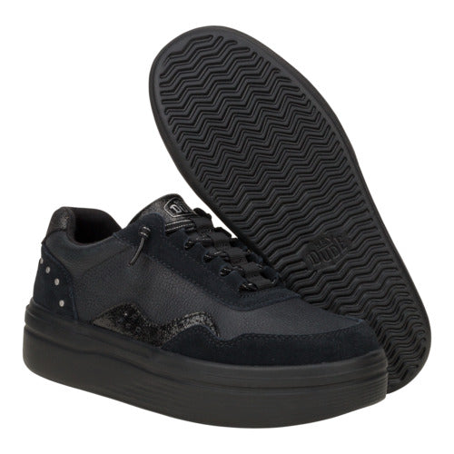Women Hudson Lift Luxe - Black/Black | HEYDUDE