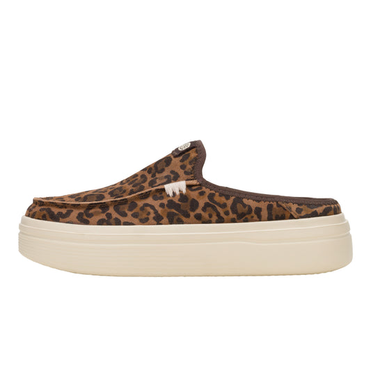 Women Austin Lift Classic - Brown Leopard | HEYDUDE