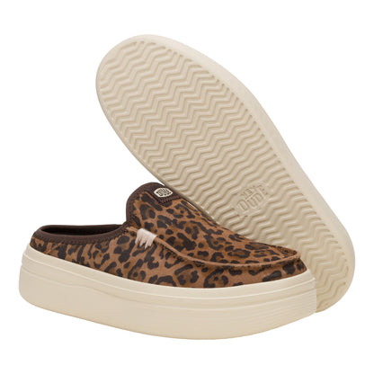 Women Austin Lift Classic - Brown Leopard | HEYDUDE