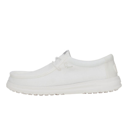 Men Wally Work CE Slip Resistant - White | HEYDUDE