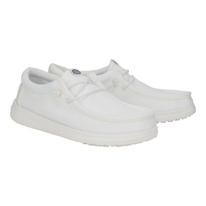 Men Wally Work CE Slip Resistant - White | HEYDUDE