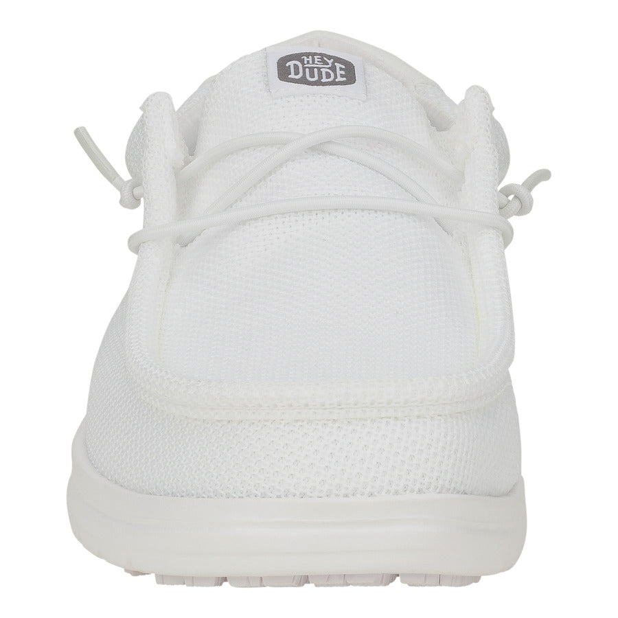 Men Wally Work CE Slip Resistant - White | HEYDUDE