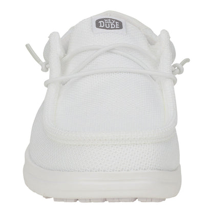 Men Wally Work CE Slip Resistant - White | HEYDUDE