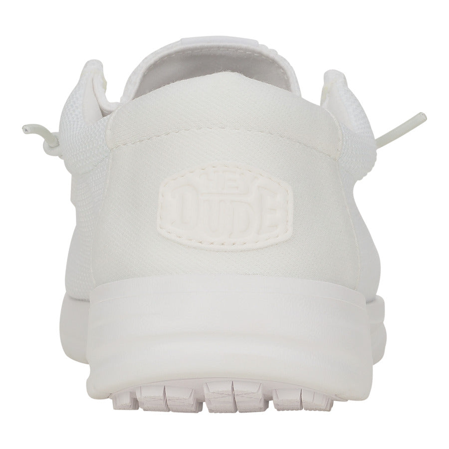 Men Wally Work CE Slip Resistant - White | HEYDUDE