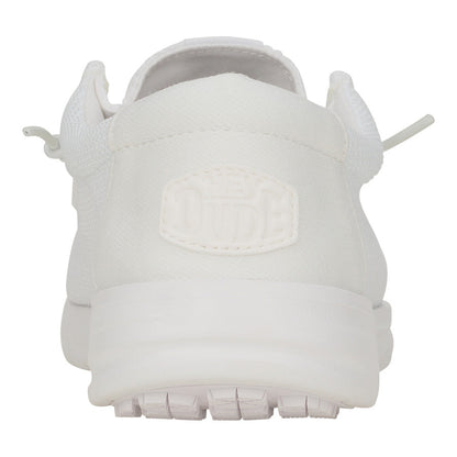 Men Wally Work CE Slip Resistant - White | HEYDUDE