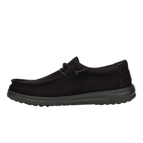 Men Wally Work CE Slip Resistant - Black | HEYDUDE