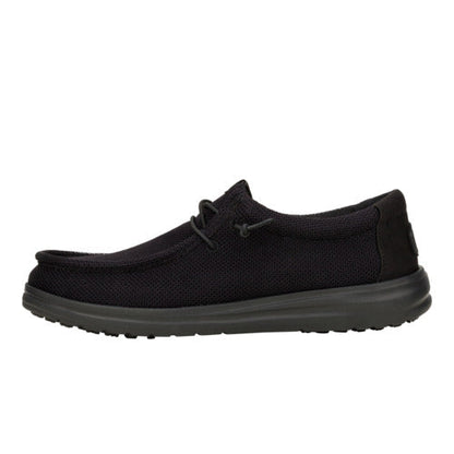 Men Wally Work CE Slip Resistant - Black | HEYDUDE