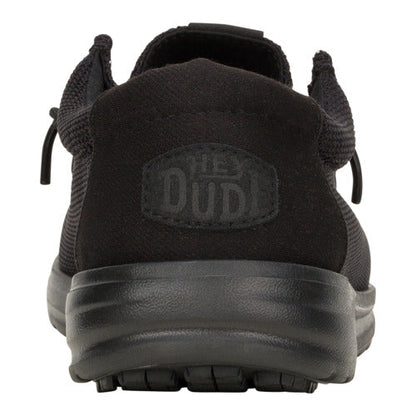 Men Wally Work CE Slip Resistant - Black | HEYDUDE