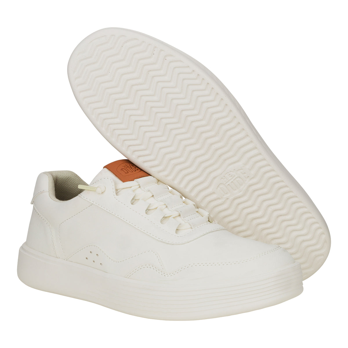 Men Hudson Classic - White | HEYDUDE