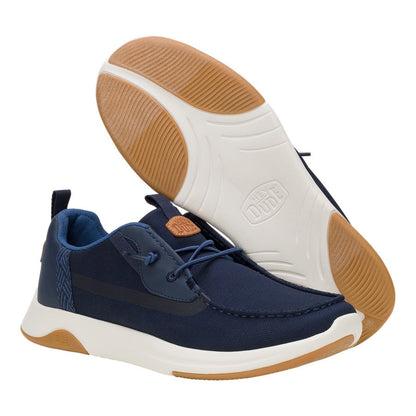 Men Wally Drift Mesh - Navy Blazer/White | HEYDUDE