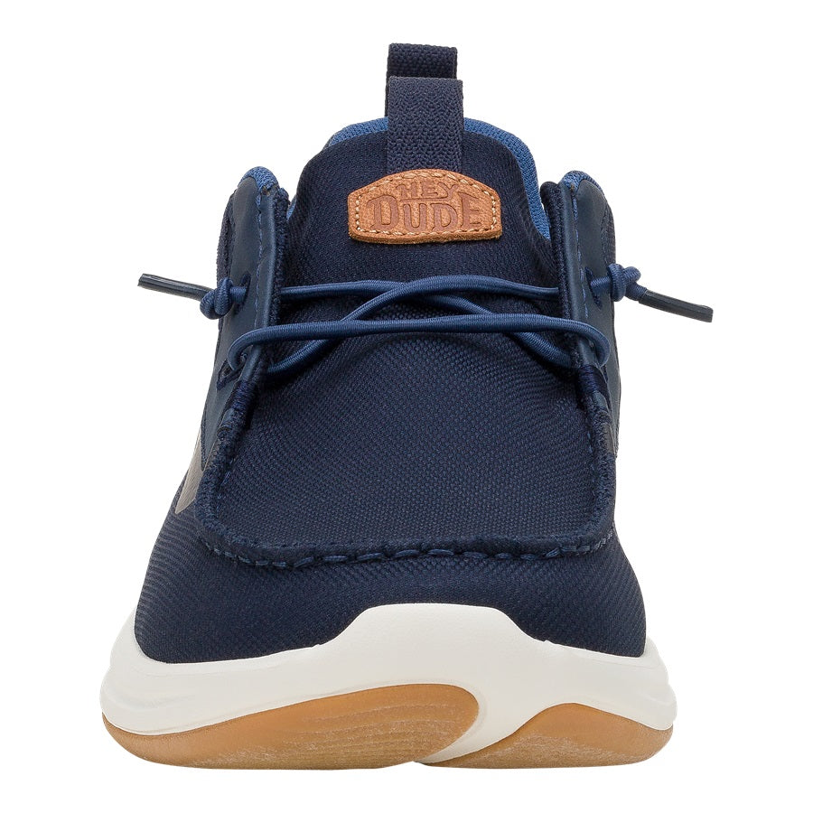 Men Wally Drift Mesh - Navy Blazer/White | HEYDUDE