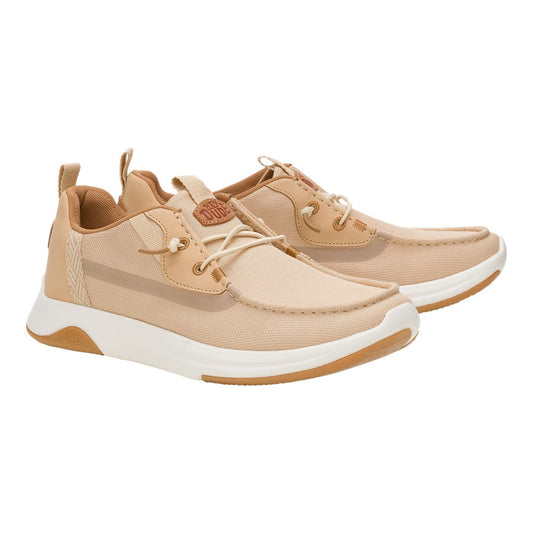 Men Wally Drift Mesh - Irish Cream/White | HEYDUDE