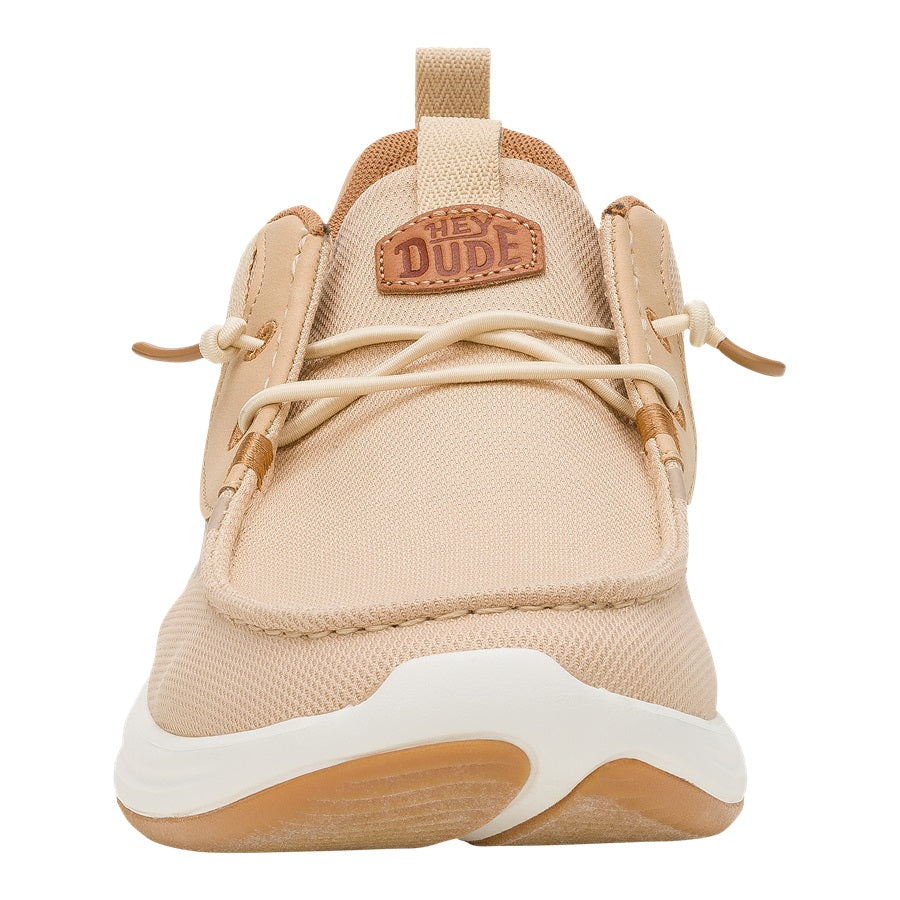 Men Wally Drift Mesh - Irish Cream/White | HEYDUDE