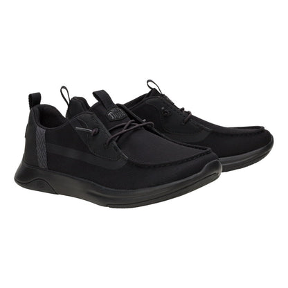 Men Wally Drift Mesh - Black/Black | HEYDUDE