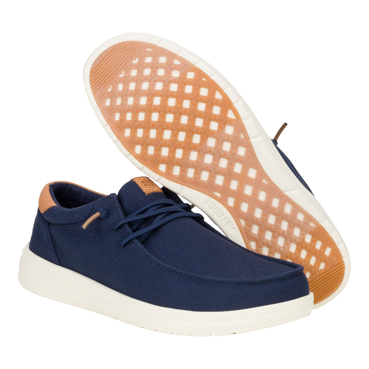 Men Paul Canvas - Navy Blazer | HEYDUDE