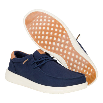 Men Paul Canvas - Navy Blazer | HEYDUDE