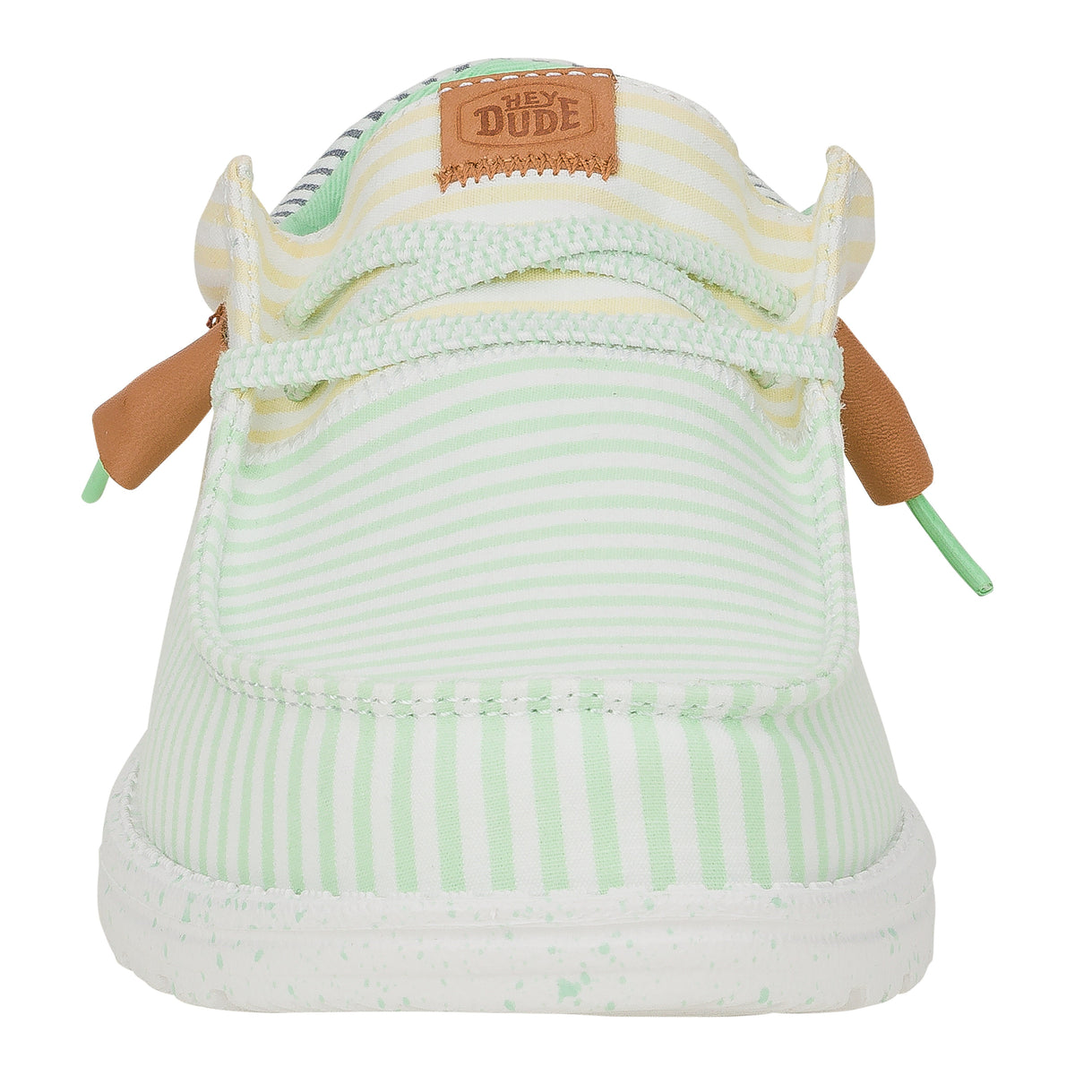 Men Wally Tri Nu Prep - Green Ash/Multi | HEYDUDE