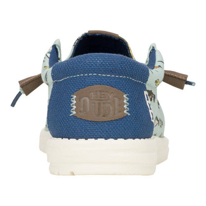 Men Wally Marlin - Cloud Blue/Sargasso Blue | HEYDUDE