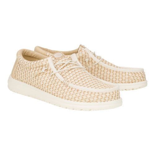 Men Wally Woven - Egret/Irish Cream | HEYDUDE