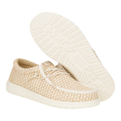Men Wally Woven - Egret/Irish Cream | HEYDUDE