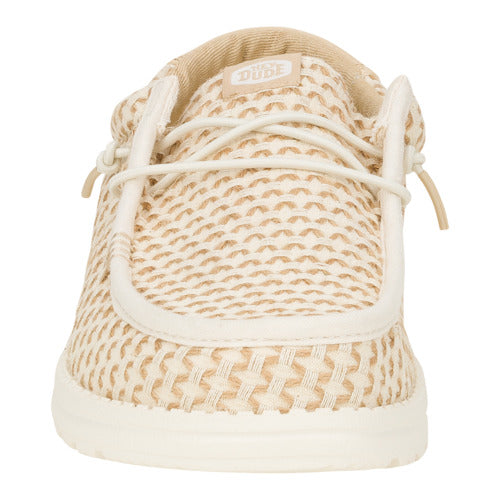 Men Wally Woven - Egret/Irish Cream | HEYDUDE