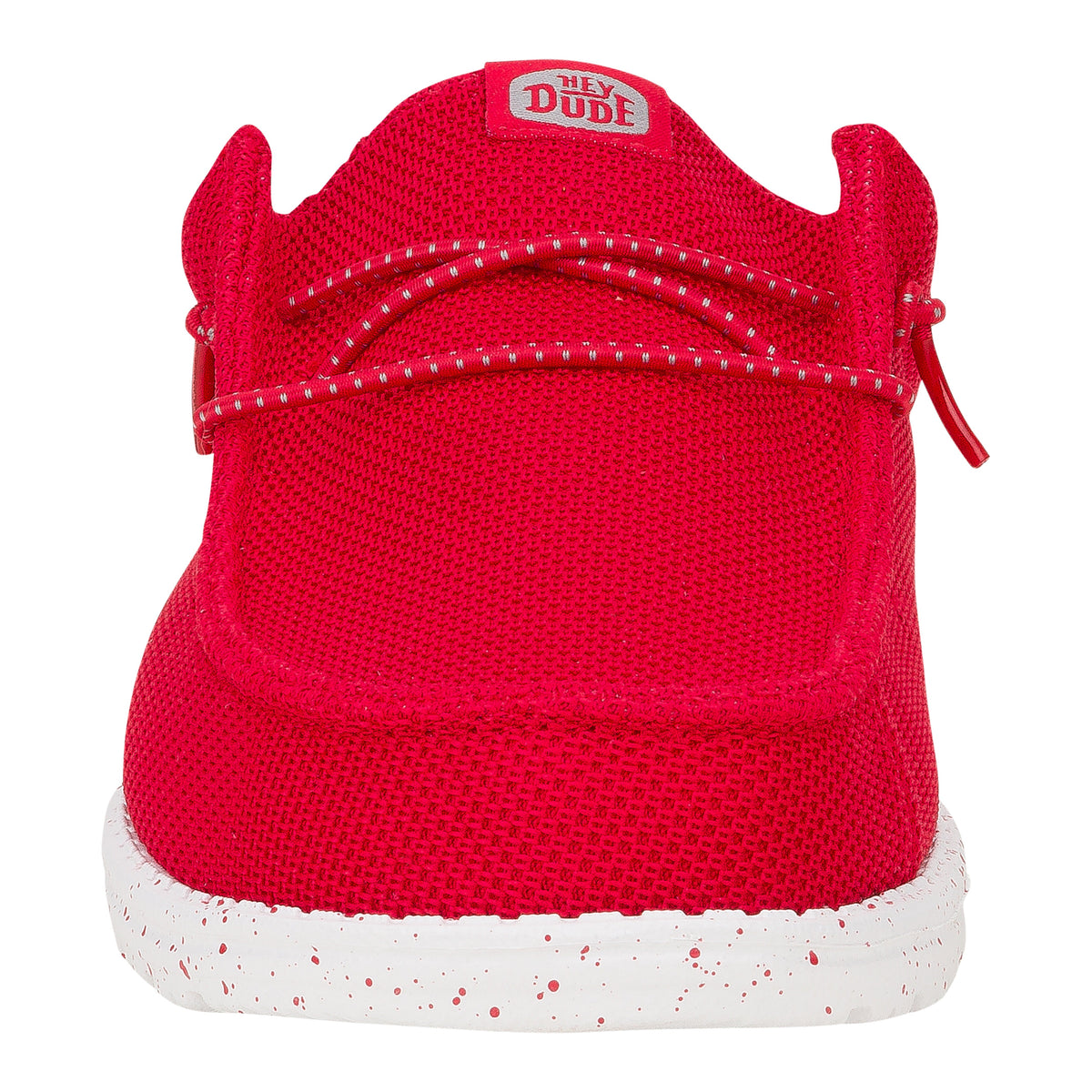 Men Wally Slip Varsity - Red/Grey | HEYDUDE