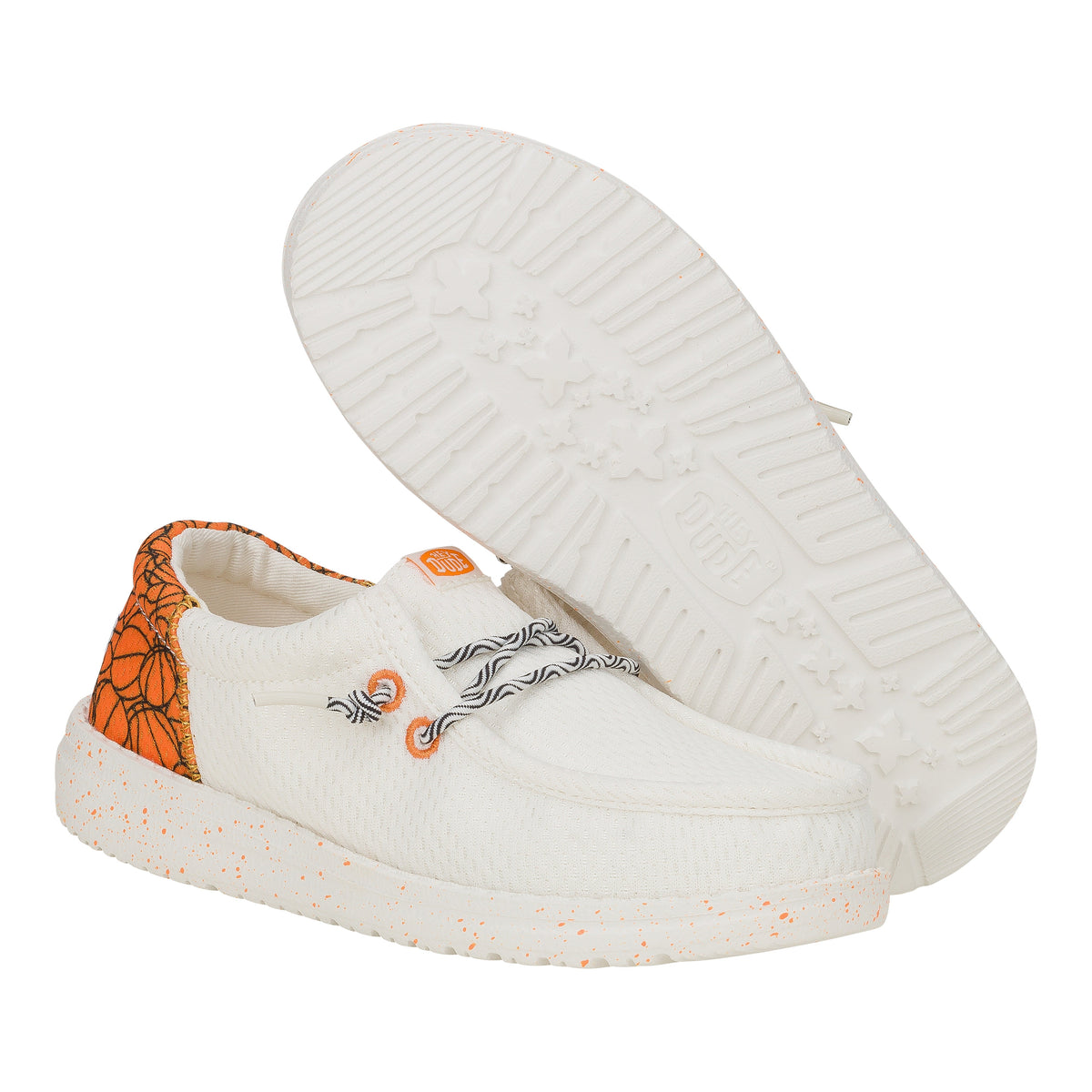 Kids Wally Funk Youth Sports - White | HEYDUDE
