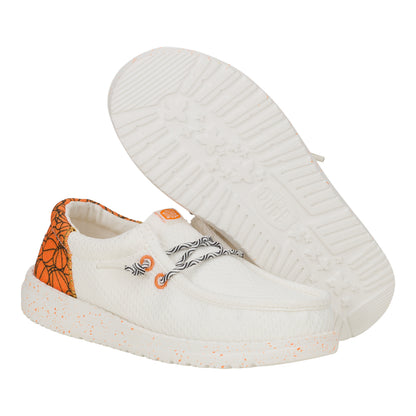 Kids Wally Funk Youth Sports - White | HEYDUDE