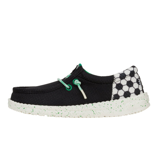 Kids Wally Funk Youth Sports - Black | HEYDUDE