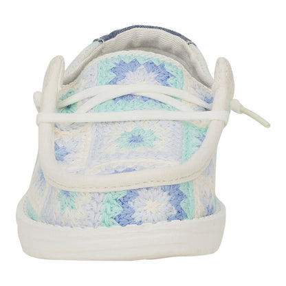 Kids Wendy Youth Cottage Crochet - Bay Blue/Multi | HEYDUDE