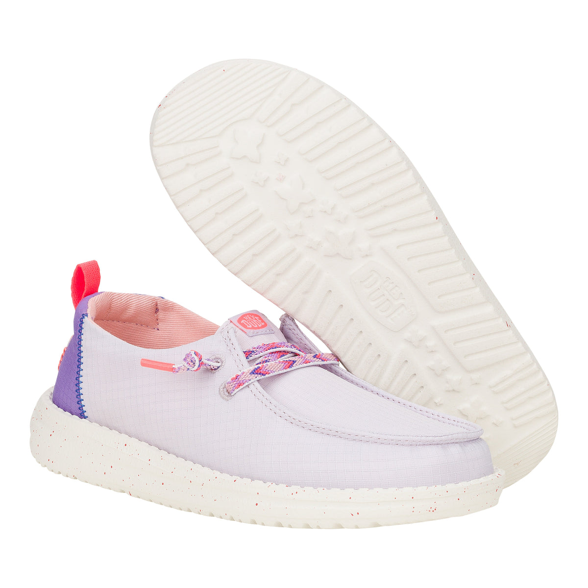 Kids Wendy Youth Friendship - Lavender/Multi | HEYDUDE