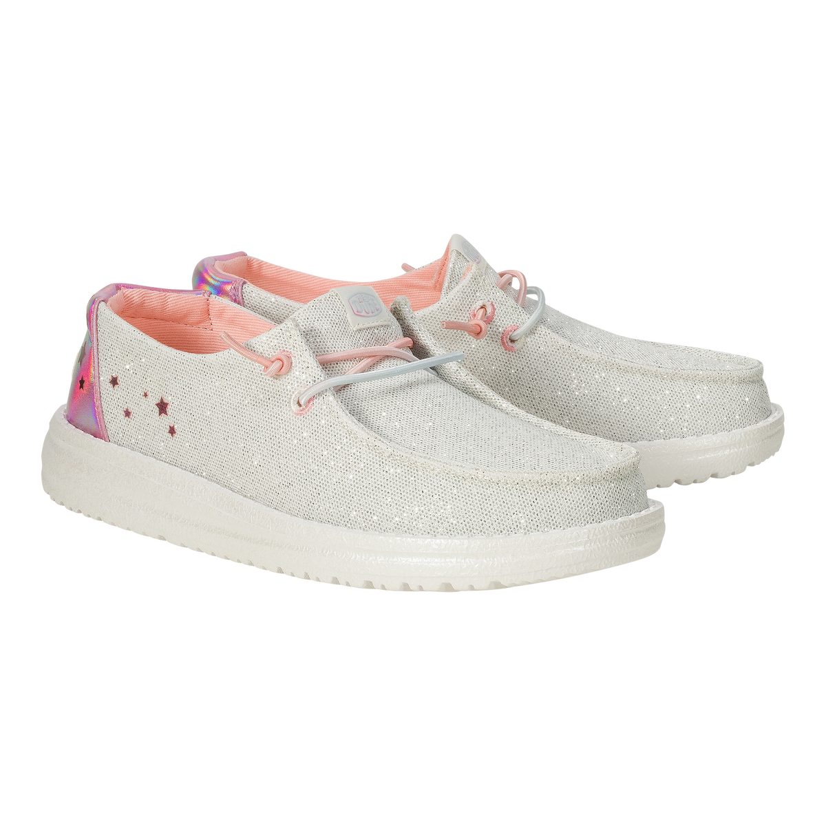 Kids Wendy Youth Iridescent Star - Silver | HEYDUDE