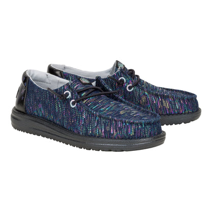 Kids Wendy Youth Iridescent Star - Black | HEYDUDE