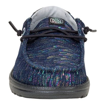 Kids Wendy Youth Iridescent Star - Black | HEYDUDE