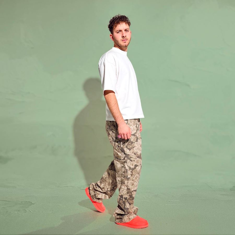 Men Wally Funk Mono - Fiery Coral | HEYDUDE
