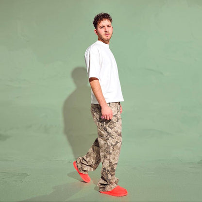 Men Wally Funk Mono - Fiery Coral | HEYDUDE