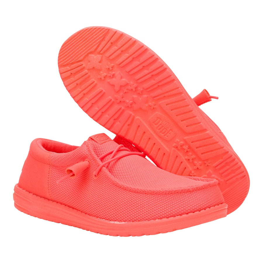 Men Wally Funk Mono - Fiery Coral | HEYDUDE