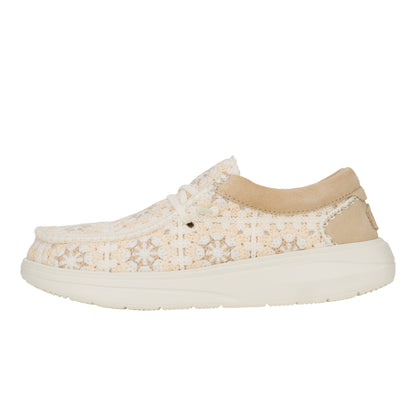 Women Wendy Comf Cottage Crochet - Tan/Multi | HEYDUDE