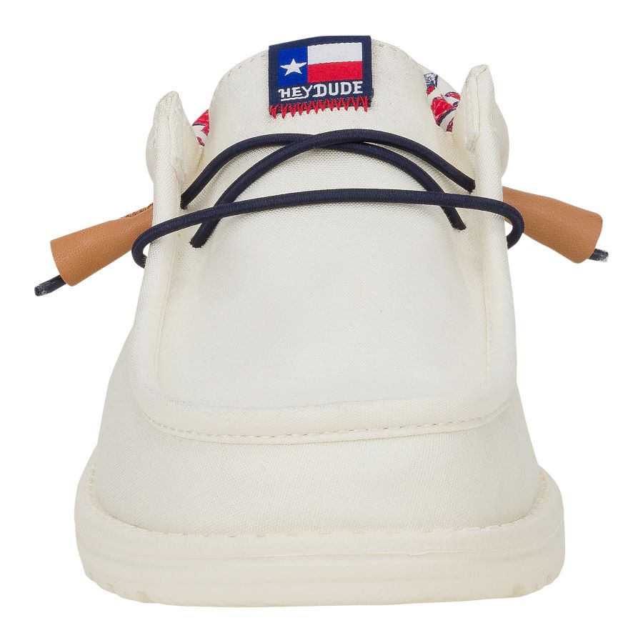 Men Wally Funk True Texas - Off White | HEYDUDE