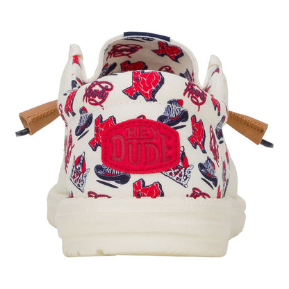 Men Wally Funk True Texas - Off White | HEYDUDE