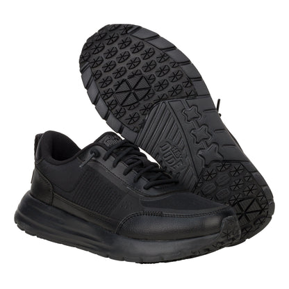 Men Sirocco Alta Work CE Slip Resistant - Black | HEYDUDE