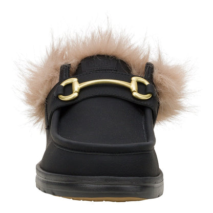 Men Market Wally Slip Loafer - Black/Black | HEYDUDE