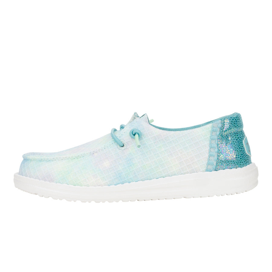 Kids Wendy Youth Mermaid Shimmer - Reef Blue/Multi | HEYDUDE