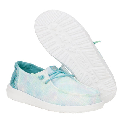 Kids Wendy Youth Mermaid Shimmer - Reef Blue/Multi | HEYDUDE