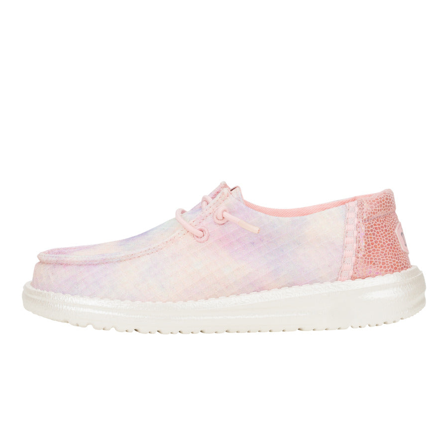 Kids Wendy Youth Mermaid Shimmer - Coral Pink/Multi | HEYDUDE