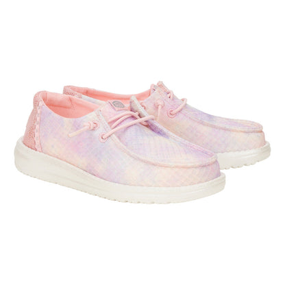 Kids Wendy Youth Mermaid Shimmer - Coral Pink/Multi | HEYDUDE
