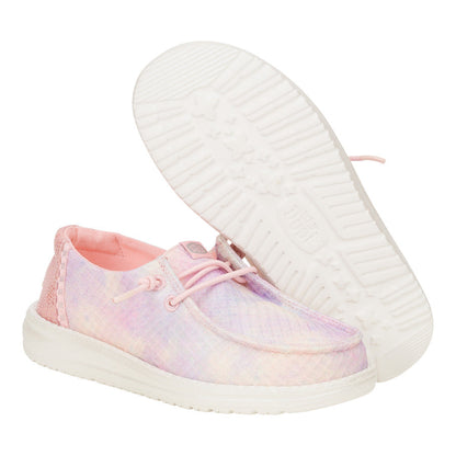 Kids Wendy Youth Mermaid Shimmer - Coral Pink/Multi | HEYDUDE