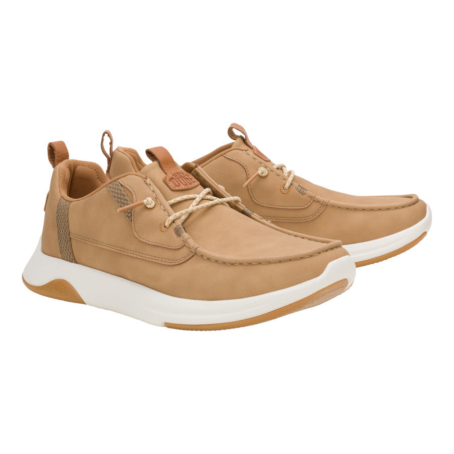 Men Wally Drift Classic - Sepia Tint/White | HEYDUDE